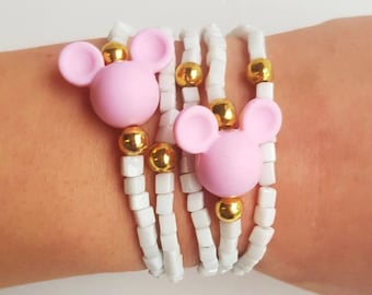 Girl Bracelet, white bracelet, white girl bracelet, Toddler Gift, baby girl bracelet, Girls Jewelry, Little Girl Jewelry, baby girl, toddler