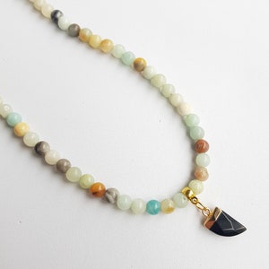 necklace for men beaded Gemstone necklace mens, Bohemian man, Long men necklace, Boho mens beaded necklace, ethnic hippie necklace for men