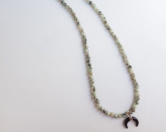 mens necklace pendant bead beaded, Surfer necklace men, Gemstone Beaded Necklace Men Boho Handmade Necklace bohemian necklace man choker