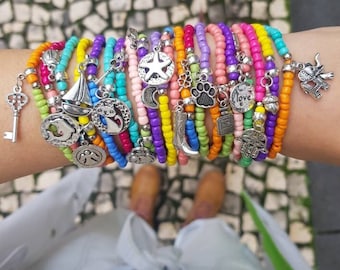 Lotto Di Assortimento Di Bracciali In Stile Pandora | Ampia Varietà Di - Foto 11