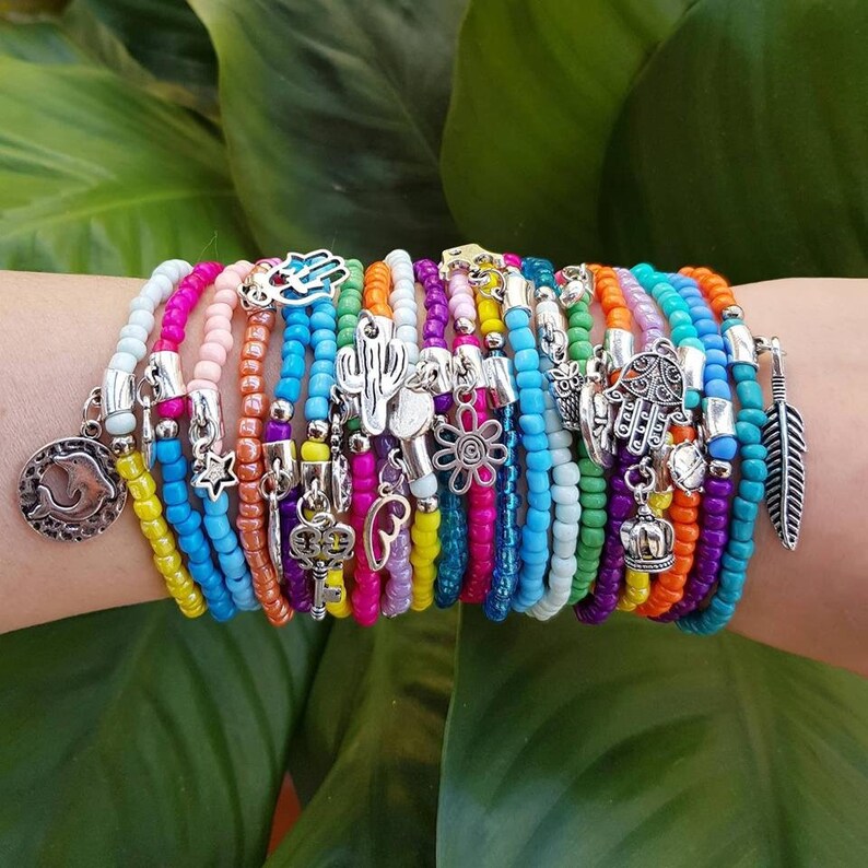 Trendy bracelets Summer Dainty Bracelets Boho Chic Etsy