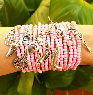 Braccialetto Con Perline Fatto A Mano Per Donne – Regalo A Forma Di Cuore Per Mamma, Fidanzata O Sorella, Ideale Per Compleanno