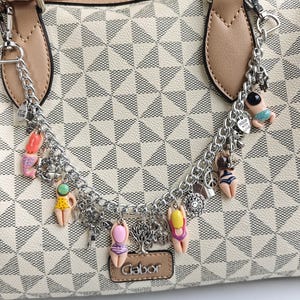 Purse Charm Chain/HandBag Charm Chain/Purse Accessory/Handbag Charm/Bag Strap Chain/Handbag Decoration/Fashion Gift for Her/christmas gift