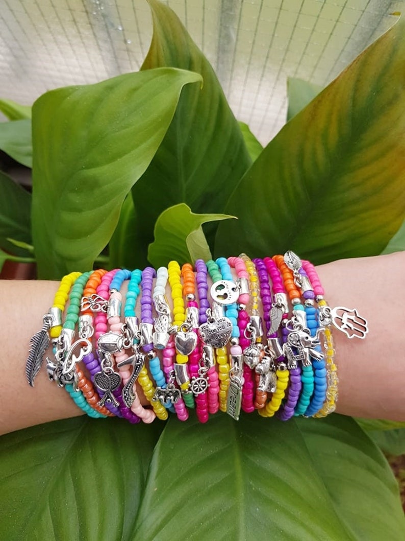 Wholesale Bracelets Boho Chic Colourful Summer Bracelets Etsy
