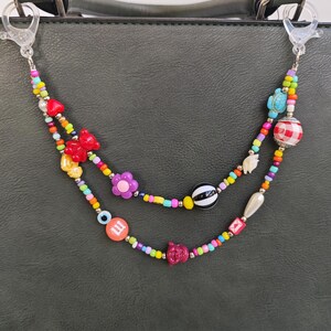 Playful Purse Charm Chain, HandBag Charm Chain, Purse Accessory,Handbag Charm, Bag Strap Chain, Handbag Decoration, Fashion Gift for Her