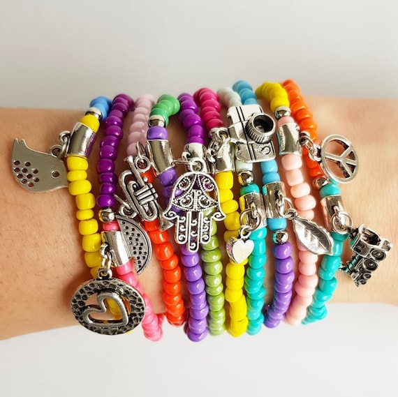 Stretch store metal bracelets