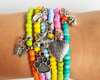 små flickor smycken, armband för småbarnsflicka, armband för babyflicka, flickor smycken, små flickor smycken, flickor armband, armband för babyflicka