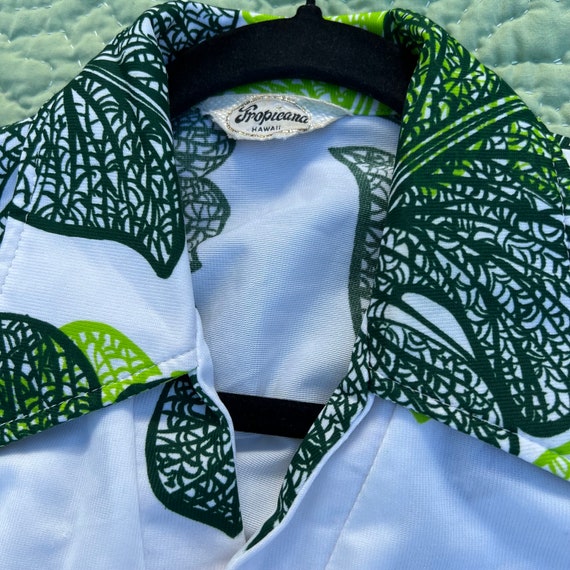 VTG 70s AIKANE MADE IN HAWAII HAWAIIAN ALOHA SHIRT TIKI ROCKABILLY SURF S 36”