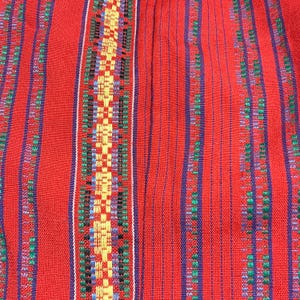Bolero Handwoven Filipiniana Maria Clara Red Size Medium Inabel Ethnic ...