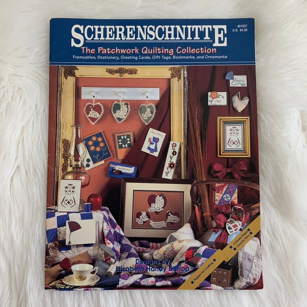 Scherenschnitte The Patchwork Gift Tags Ornaments Paper Cutting Pattern Book