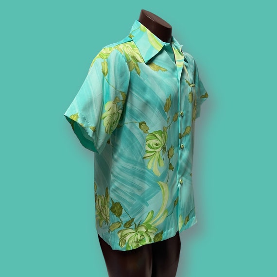 Vintage Mens Sears Hawaiian Fashions Aloha Shirt,… - image 3