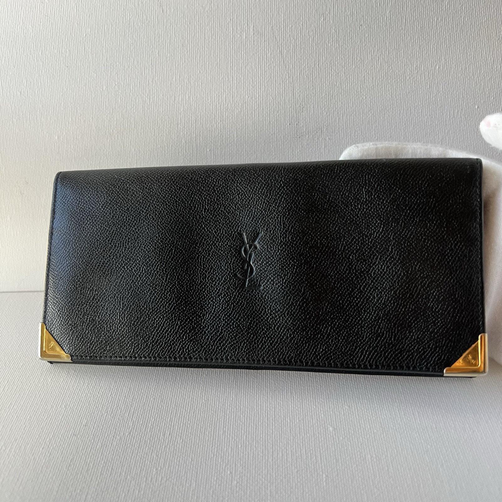 Ysl Vintage Wallet - Etsy Ysl Vintage Wallet - Etsy