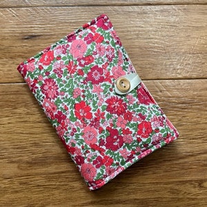 Handmade Needle Book Made Using Liberty Of London Arley Gardens Fabric