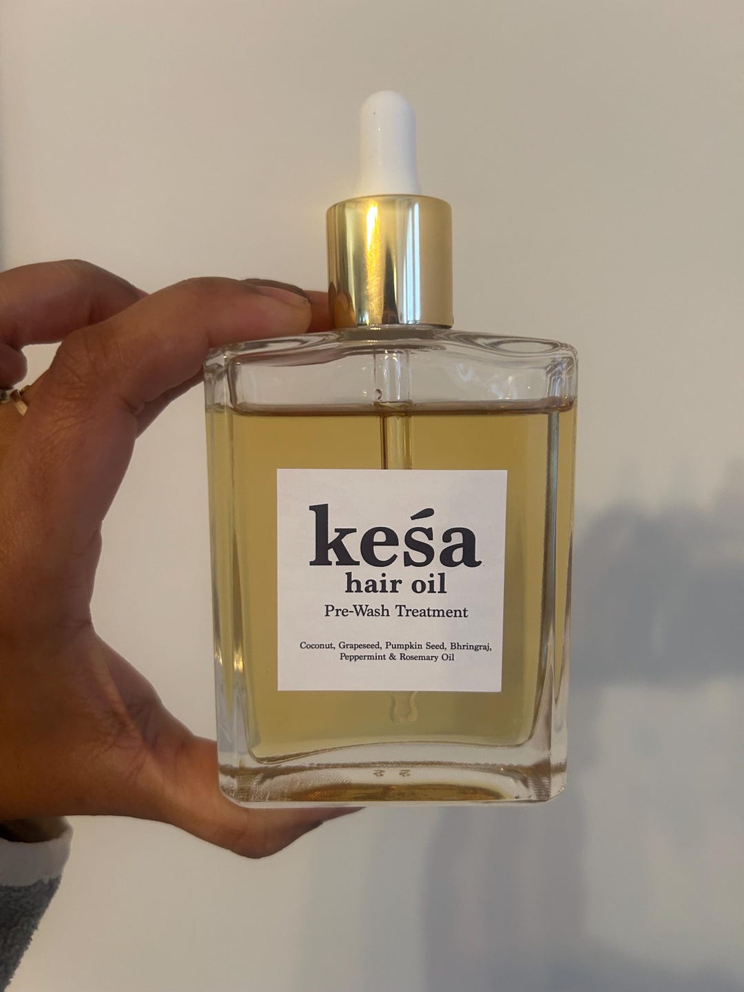 Keśa Hair Growth Oil | Natural Organic Serum for Alopecia Hair