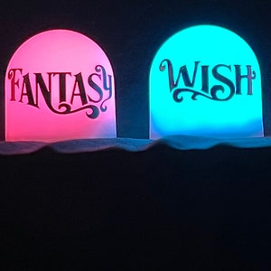 Disney Cruise Inspired Mini Lights / Fish Extender Gifts / Glow Lights / Wish Fantasy Dream Magic Wonder