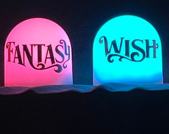 Disney Cruise Inspired Mini Lights / Fish Extender Gifts / Glow Lights / Wish Fantasy Dream Magic Wonder