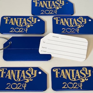 Disney Cruise Inspired Luggage Tags // Fish Extender Gifts // Pixie Dust Gift // Adult Fish Extender // Kid Fish Extender // Party Favor