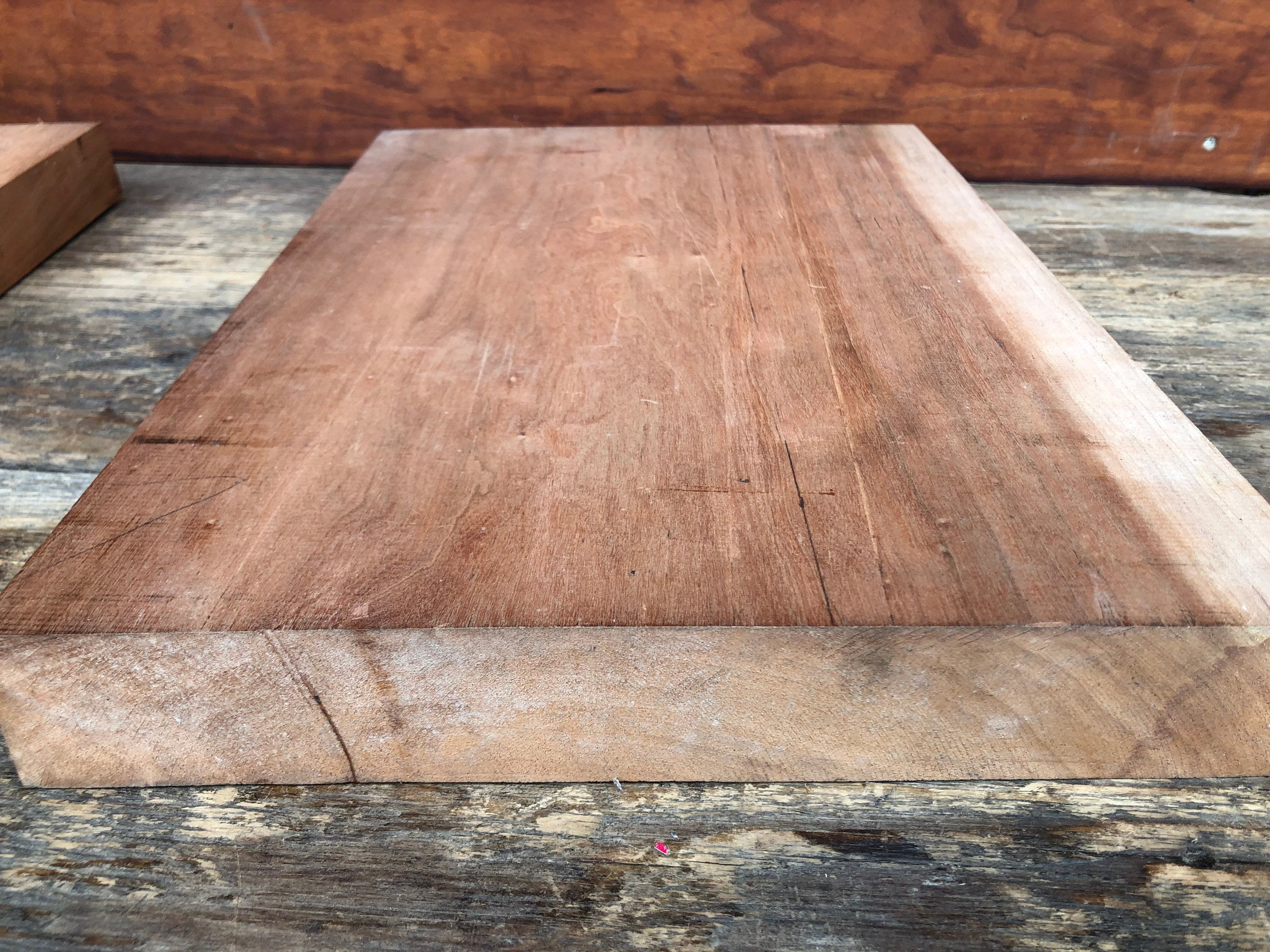 Black Cherry Lumber Slabs 2 Piece Set Etsy