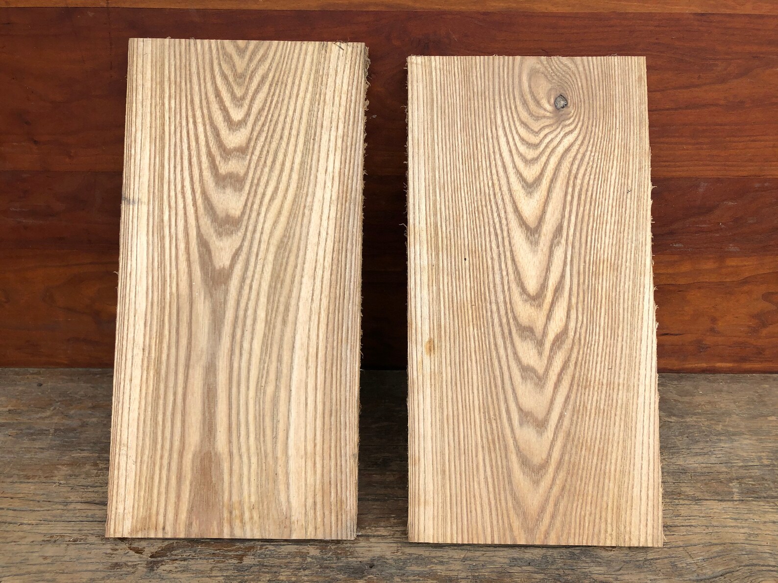 Burr Oak Lumber Craft Wood 2 Pieces Etsy