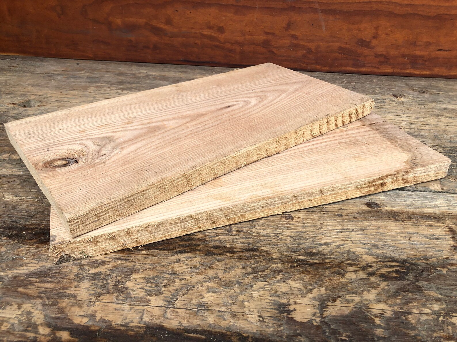 Burr Oak Lumber Craft Wood 2 Pieces Etsy