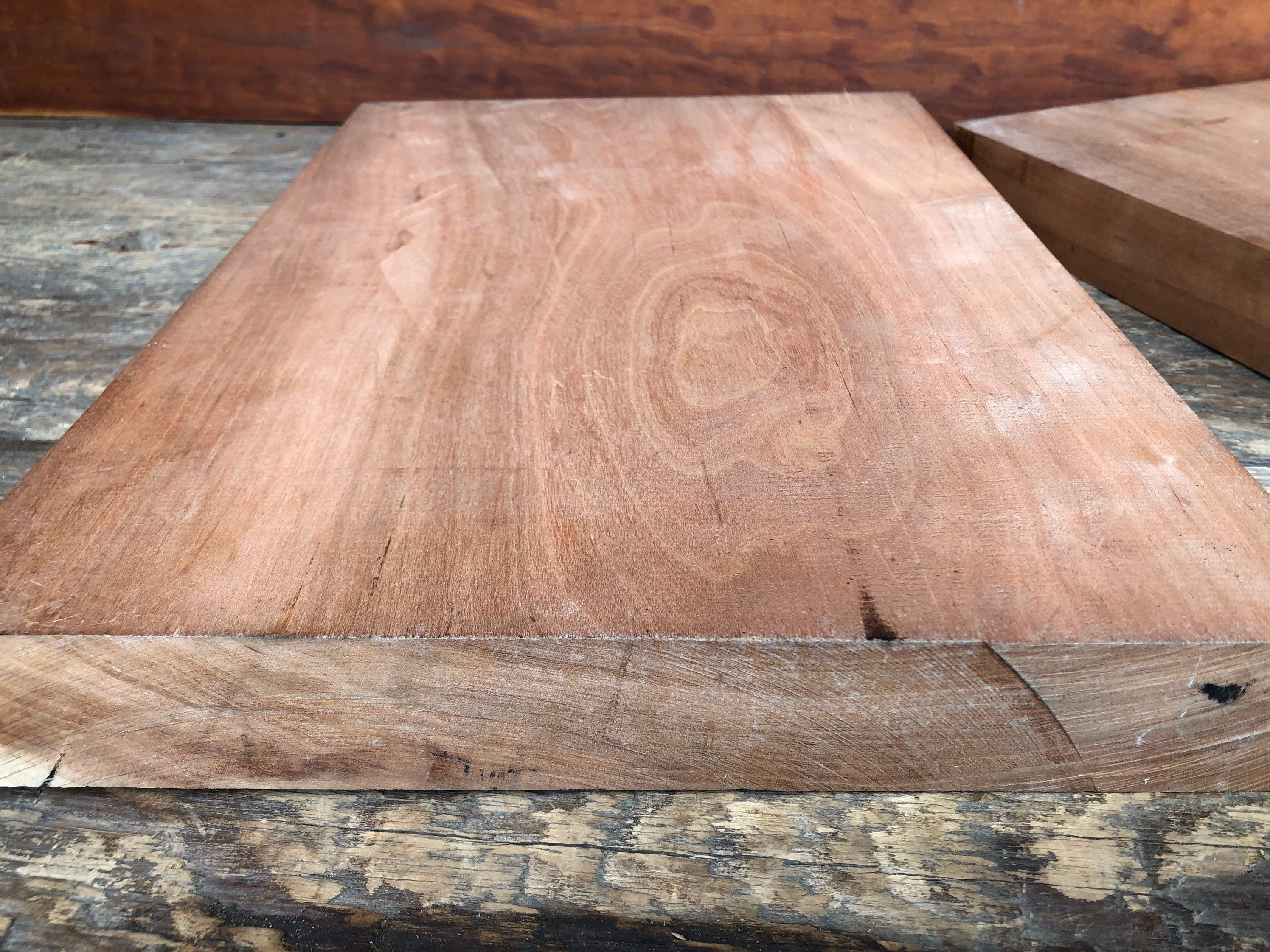 Black Cherry Lumber Slabs 2 Piece Set Etsy