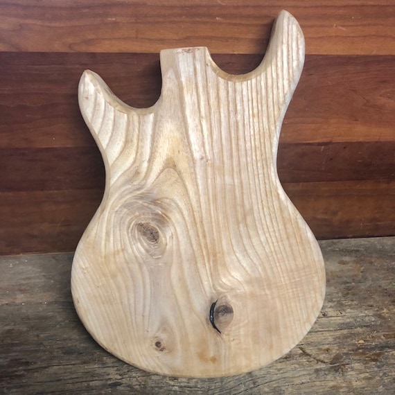 Guitar Body Blank Canary Wood & Ash - Etsy