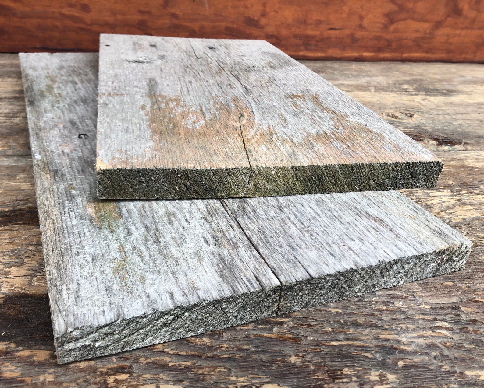 Reclaimed Pine Board Lumber 2 Pieces Etsy