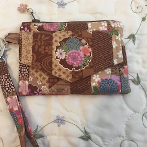 ID Card Wristlet Wallet with Wrist Strap
