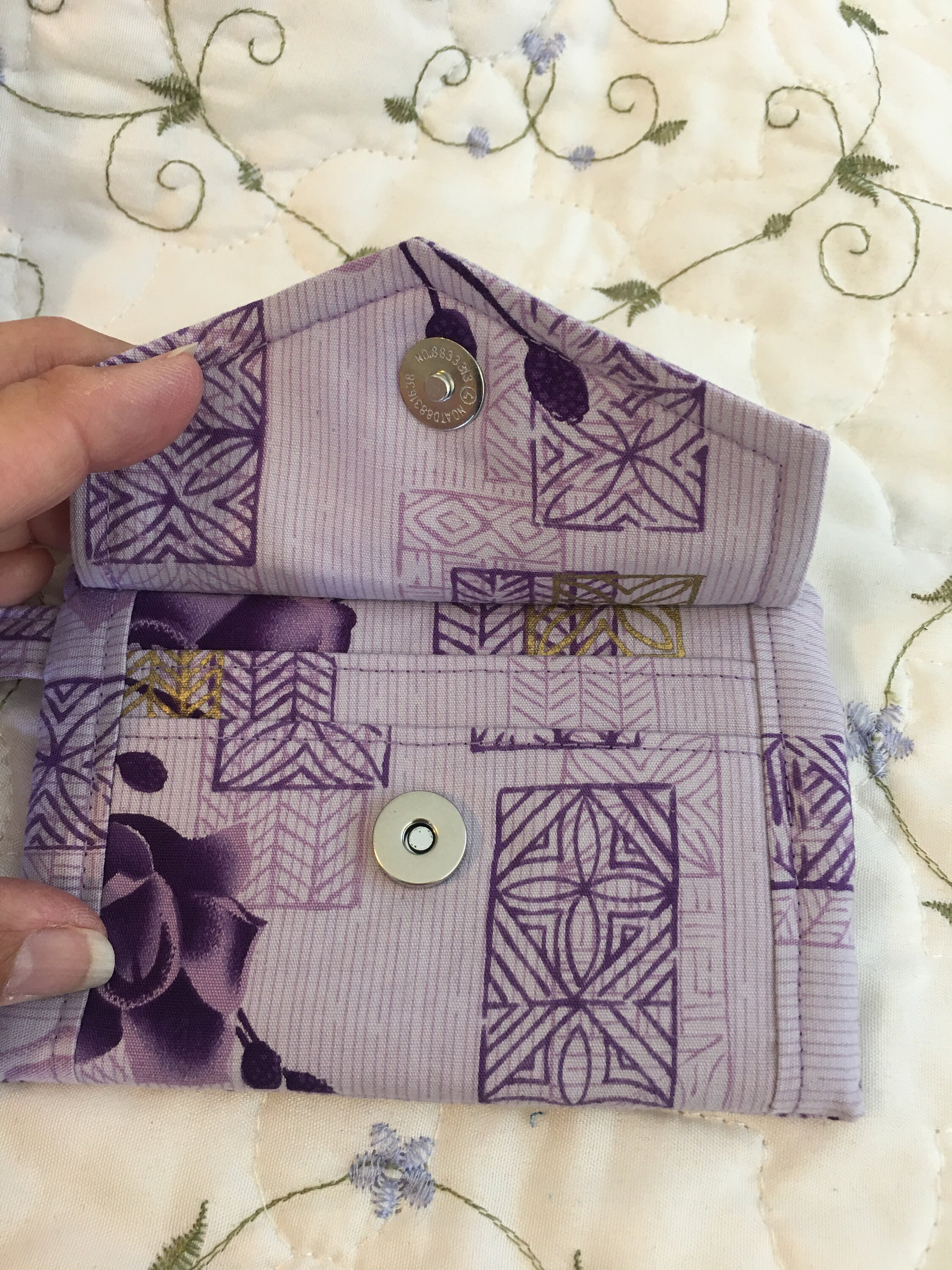 ID Card Wristlet Wallet with Wrist Strap Etsy