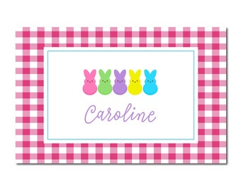 Personalized Easter placemat, Kids placemat, Easter placemat for kids, Laminated placemat, Toddler placemat, Easter gift for kids