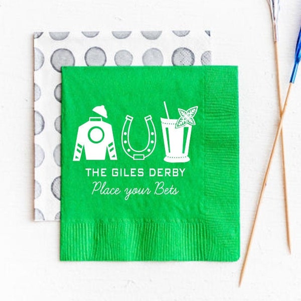 Horseshoe Napkin Etsy