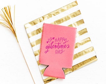 Galentines Day party decorations, Galentines day can coolies, Galentine's Day can cover, Galentine's Day huggers, Valentines drink sleeve