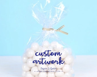 custom printed cello bags