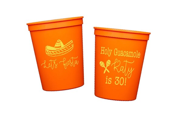 Design Your Own Personalized Stadium Plastic Cups 30th Birthday Cup, Baby  Shower Cup, 1st Birthday Cup, Corporate Logo 