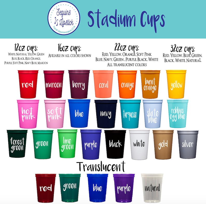 co 2019 Personalized stadium cups Graduation cups Class of 2019 cups grad party cups Graduation party cups graduation party favors