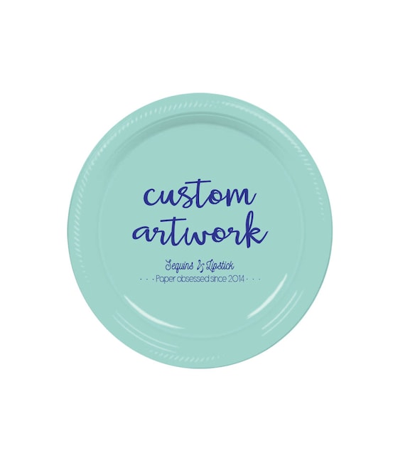 Disposable plastic party plates online