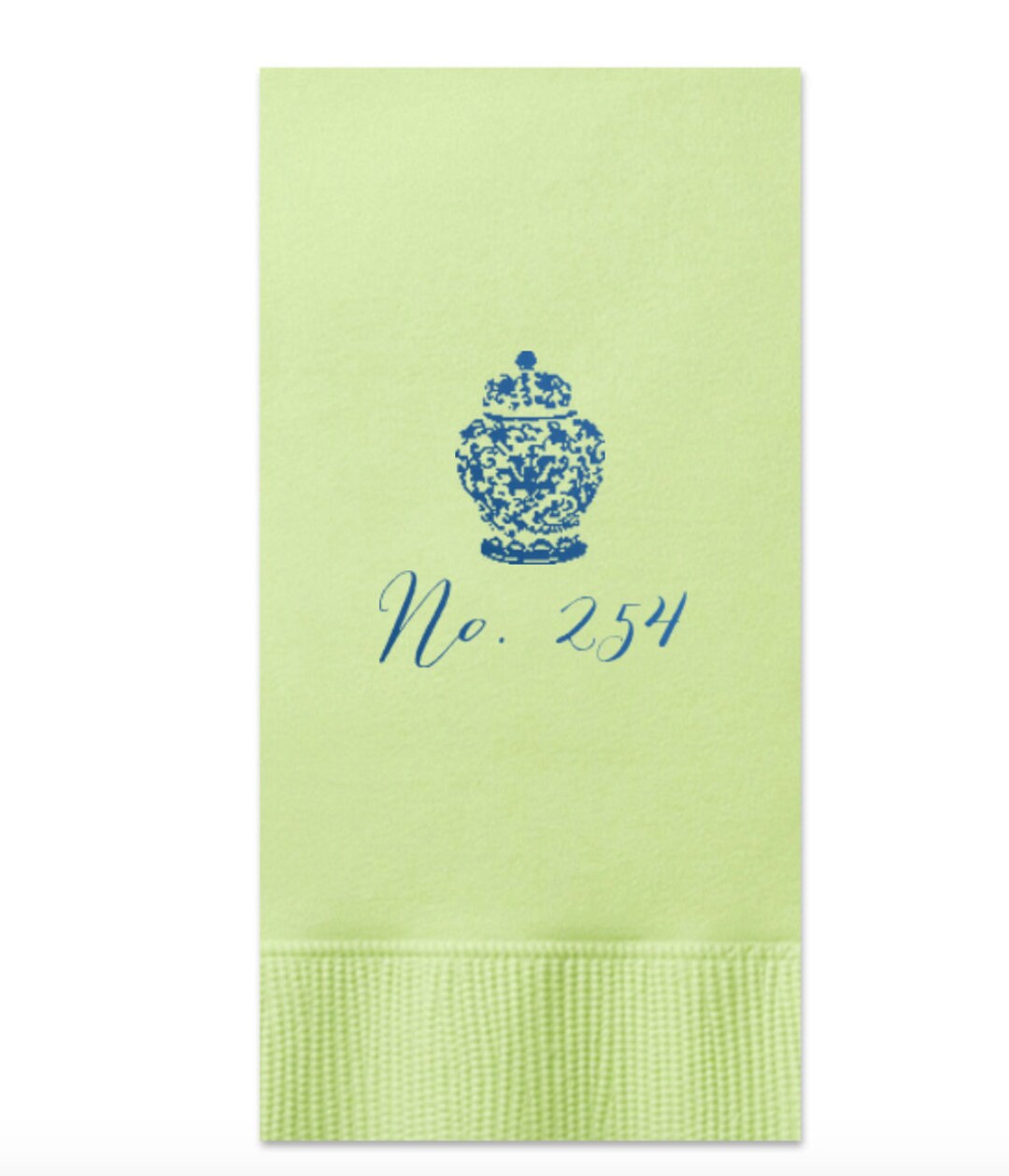 Ginger Jar Napkins, Ginger Jar Guest Towel, Housewarming Gift Idea