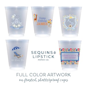 full color shatterproof cups, personalized cups, frosted cups, Dull color printing, customizable shatterproof cups, custom frosted cups