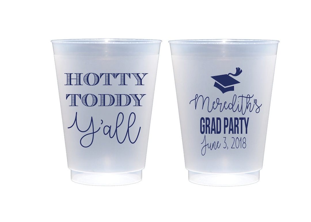 Graduation Cups, Tailgating Ups, Grad Party Cups, Personalized