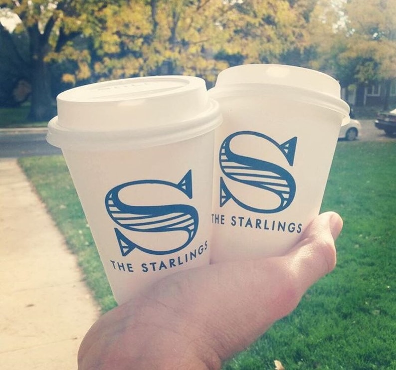 Personalized Paper Cups Disposable Cups Custom Coffee Cups - Etsy