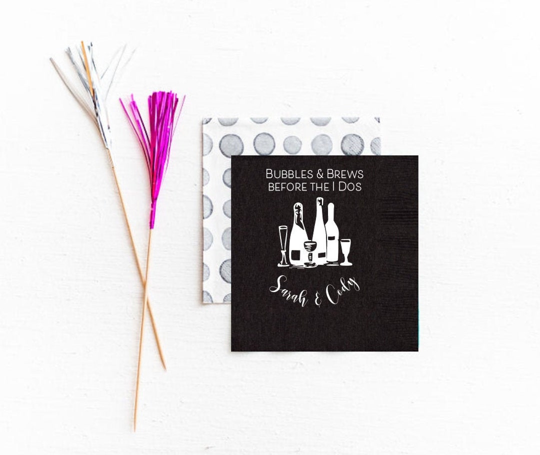 Stock the Bar Shower, Stock the Bar Party, Stock the Bar Napkins