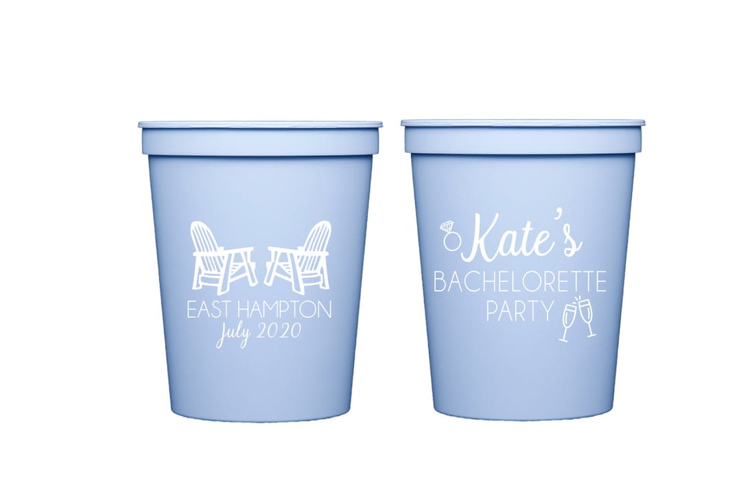 Bachelorette Cups, Personalized Bachelorette Party Cups, Bachelorette