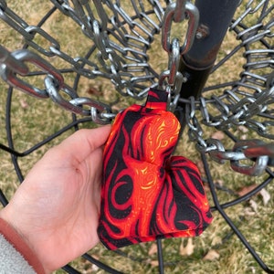 Fire Mitten Bag, Disc Golf Bag, Moisture Absorbing Bag, Hand Grip Bag, Disc Golfing, Disc Golf Accessories, Chalk Bag