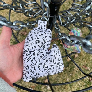 Music Mitten Bag, Disc Golf Bag, Moisture Absorbing Bag, Hand Grip Bag, Disc Golfing, Disc Golf Accessories, Chalk Bag