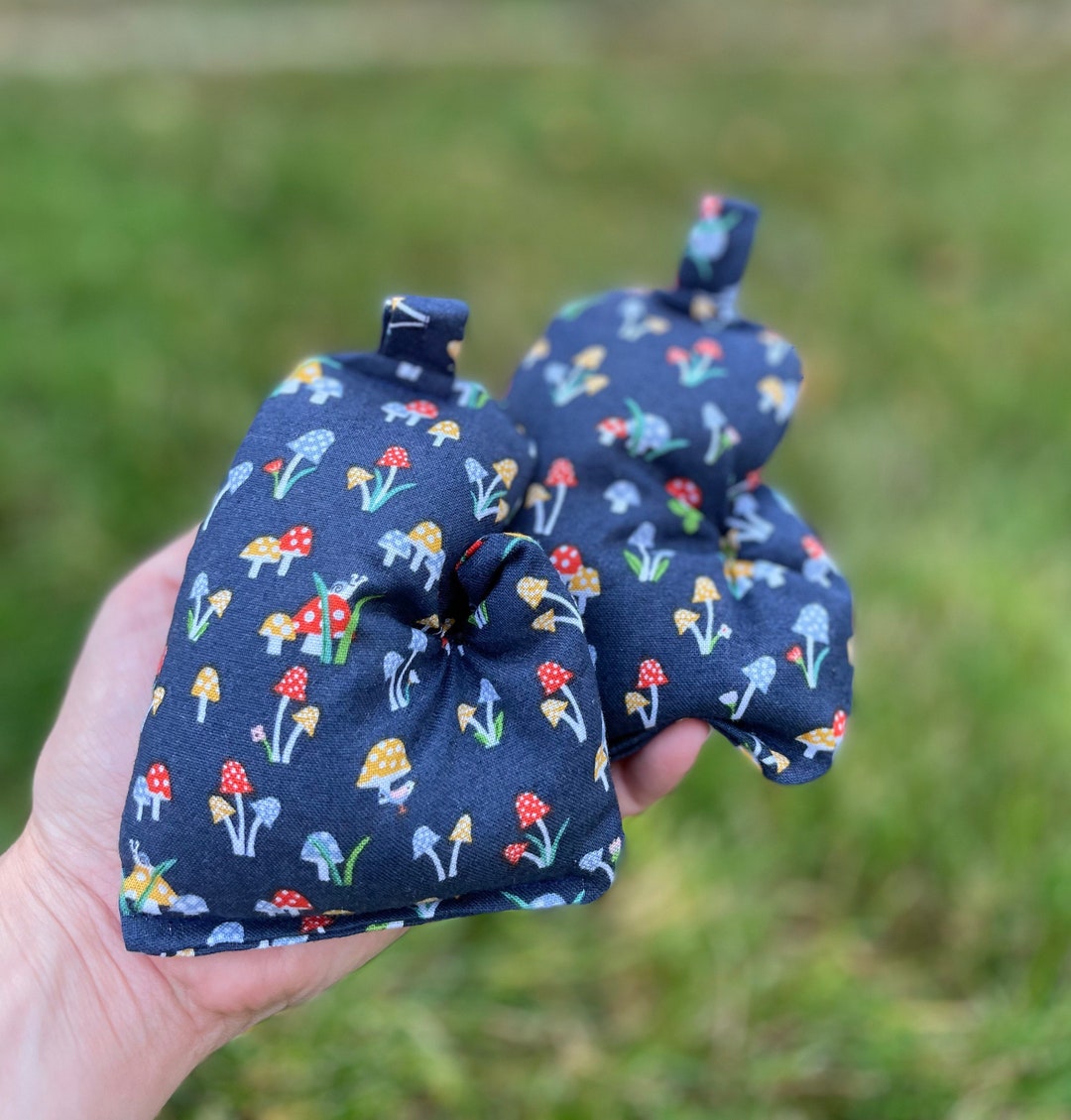 Mushroom Mitten Bag, Disc Golf Bag, Dry Hand Bag, Moisture Absorbing