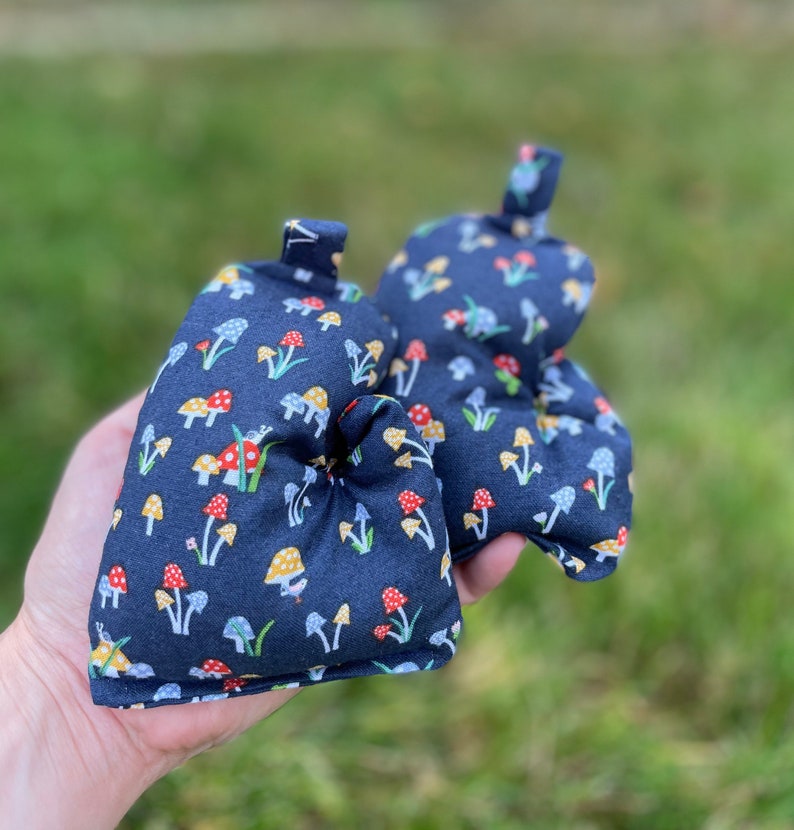 Mushroom Mitten Bag, Disc Golf Bag, Dry Hand Bag, Moisture Absorbing