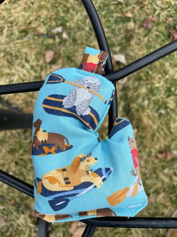 Doggy Paddle Mitten Bag Disc Golf Disc Golf Hand Bag Disc Golf Gift Disc Golf Dog Disc Golf Bag Chalk Bag Etsy