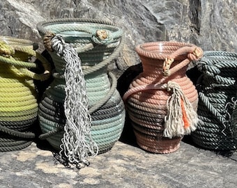 Lariat Rope Vases - Ready to Ship - Etsy