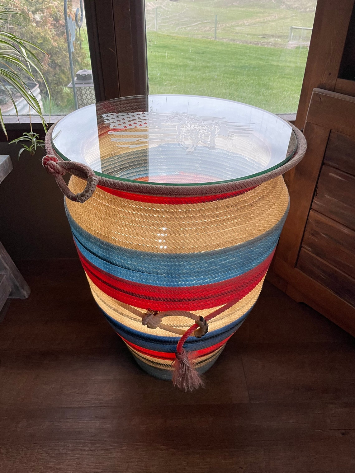 Lariat Rope End Table Etsy