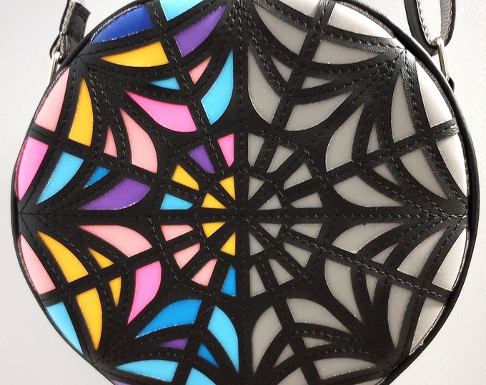 Wednesday's Ophelia Hall Stained Glass Window Crossbody Bag